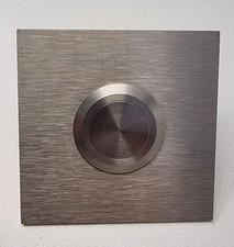 KEILBACH Edelstahl Klingel 6 cm Türklingel Ausstellungsstück 08 1003