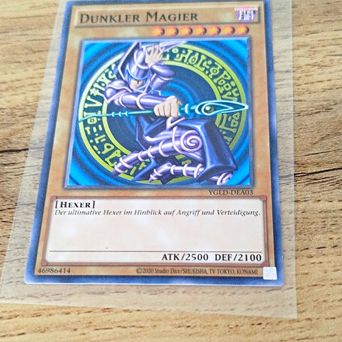 Tcg dunkler magier - yu-gi-oh!,