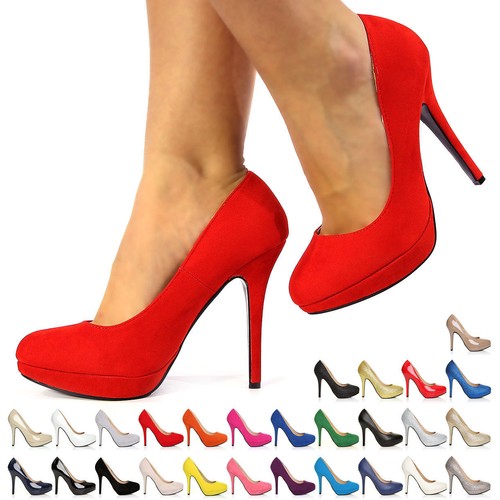 Damen stiletto high heel pumps - high,