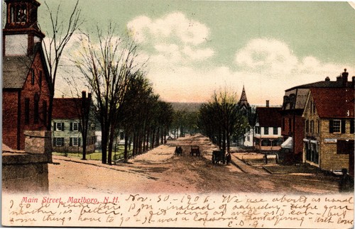 Postcard marlboro main - marlboro,