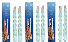 Hillfield® 6 Tropfkerzen Bunt