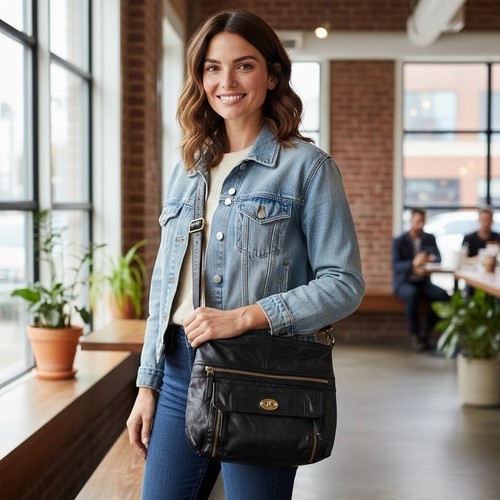 Fossil maddox leather twist - fossil,