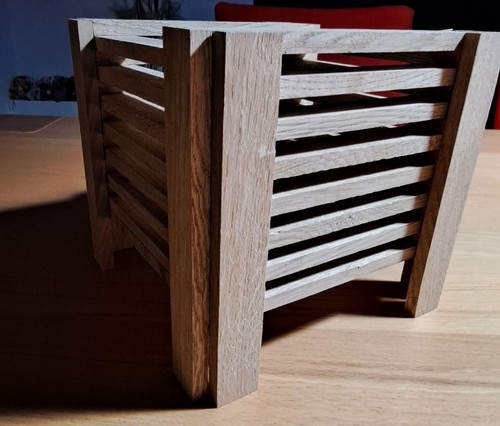 Handarbeit holz laterne - holz, eiche