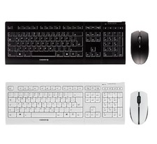 CHERRY B.UNLIMITED 3.0 Tastatur Maus Set kabellos AES Funk Akku Büro leise