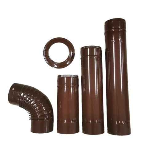 Ofenrohr set 130mm - ofenrohr-set, Ø