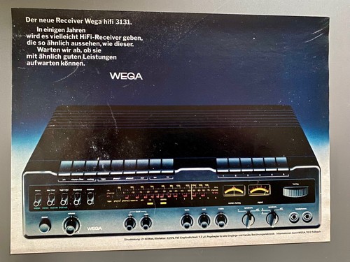 1974 wega hifi 3131 receiver - 1974,