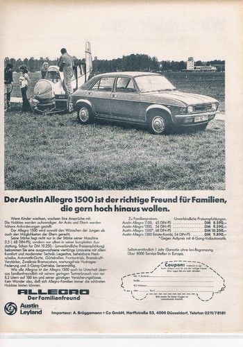 Leyland werbeanzeige werbung - leyland,