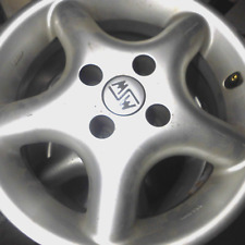 4 vier silberne Alufelgen 6Jx14 Zoll ET27 KBA 42493 LK 4x108 Felgen z.B. Ford