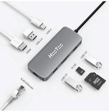 USB C Hub 8 in 1 Premium 100W