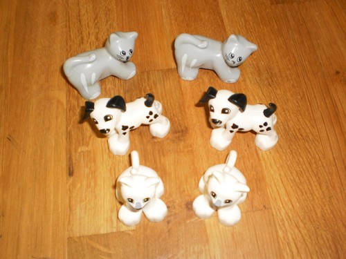Lego duplo tiere katze hund - duplo,