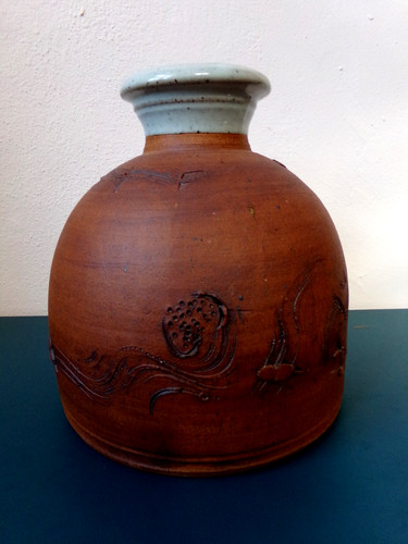 Große vase studiokeramik - große,