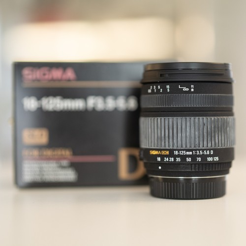 Sigma 125mm 5 - 18-125mm, für