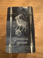 Kristallglas Figur -Katze-  3D