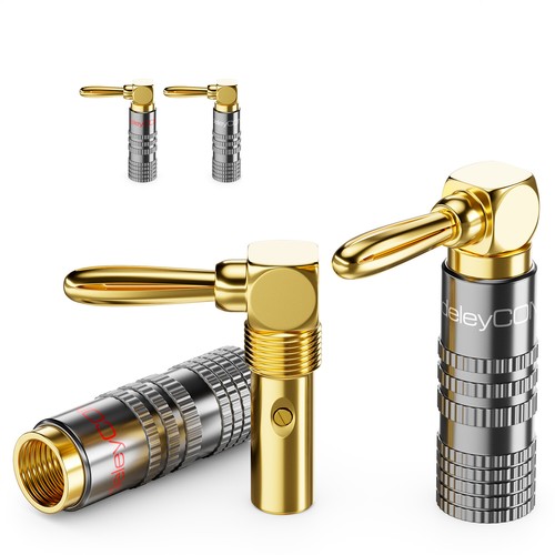 Bananenstecker - 4x,