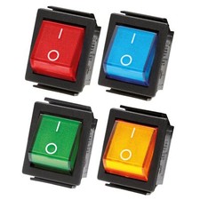 Wippschalter beleuchtet