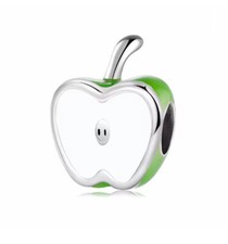 Charm Perle Apfel Frucht Kugel