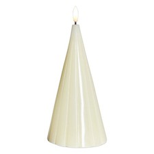 LED Kerze weiß Weihnachtsdeko