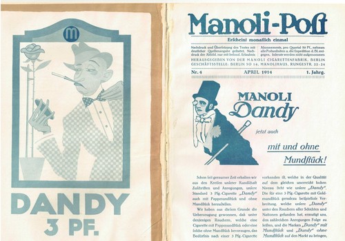 Manoli post april 1914 - manoli, heft