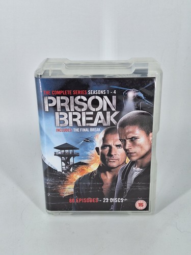 Dvd prison break complete - break,