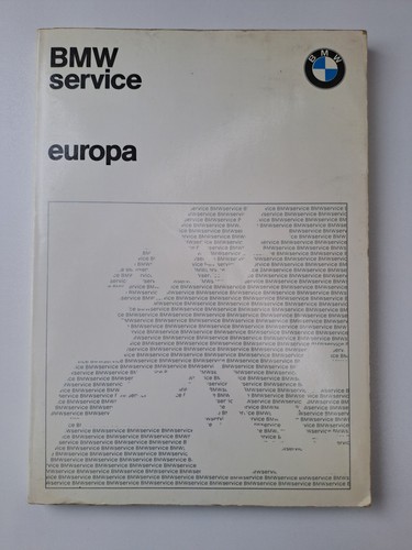 Bmw serviceheft europa - serviceheft,