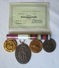 GDR 4 medal clasp with rescue