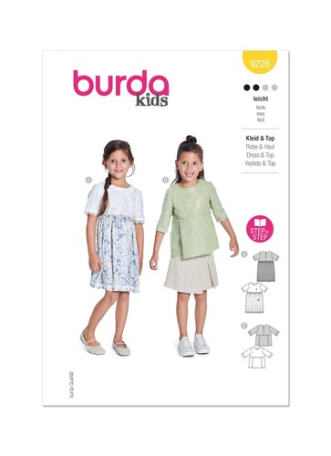 Burda kinder 9226 mädchen - burda,