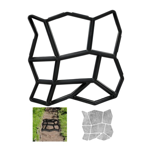 Pflasterform gehwegschablone - pflasterform,