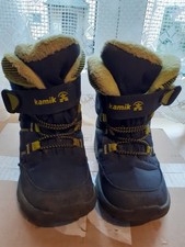 Dunkelblaue Winterstiefel Kamik Größe 27