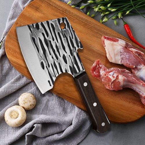 Axt hackmesser 28cm edelstahl - axt-hackmesser,