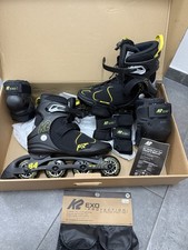 K2 Inline Skates Rollschuhe+K2 Exo Protektoren