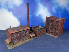 Piko Pola Spur N 60014 Fabrik Kesselhaus Kamin Werkshalle  Patiniert Gealtert