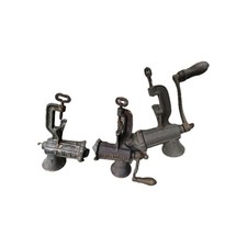 Konvolut Fleischwolf 3 Stück BME Alexanderwerk 8 Sammler Dekoration Deko Alt 