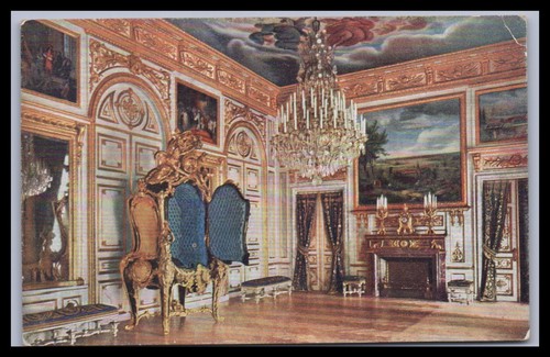 Ansichtskarte schloss - ansichtskarte,
