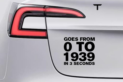 Aufkleber sticker auto tesla - aufkleber,