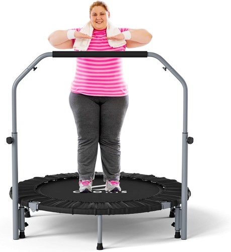Faltbares fitness trampolin - faltbares,