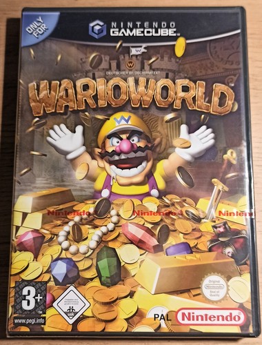 Gamecube wario world sealed - wario,