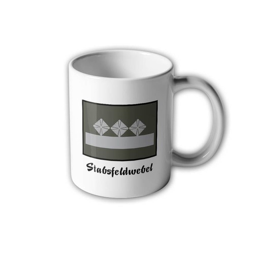 Nva utv stabsfeldwebel tasse - stabsfeldwebel,