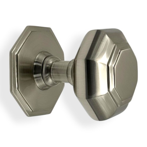 Satin nickel achteckig - 70,