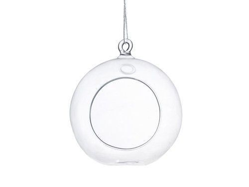 Glaskugel für kerzen 10cm - kerzen,