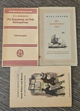 kleines KONVOLUT, 3 Bände