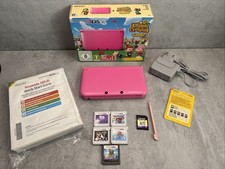 Nintendo 3DS XL Konsole in Pink mit OVP + Zubehörpaket + Spiele
