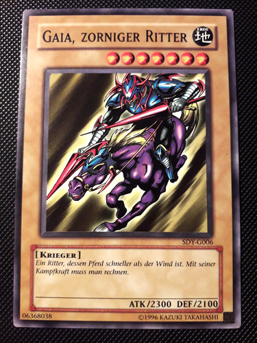 Gaia zorniger - yu-gi-oh!,