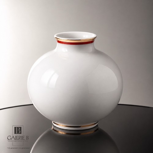 Meissen porzellan vase koralle - meissen,
