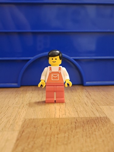 Lego minifigur bauarbeiter - minifigur,