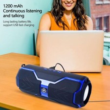 Tragbarer Bluetooth Lautsprecher Soundbox Soundstation Musikbox Radio USB 20W