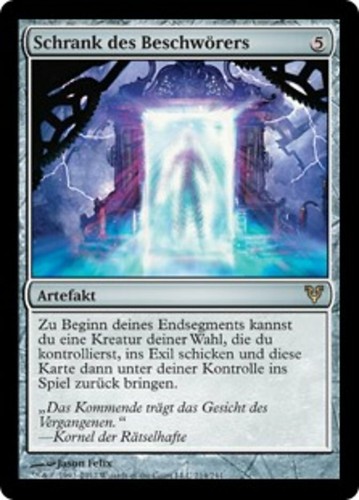 Schrank des beschwörers - beschwörers, /