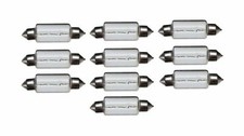 10x Birne 6V 18W Sofitte