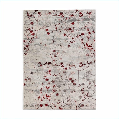 Moderner teppich floral blumen - moderner,