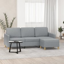 Sofa 3-Sitzer Hocker
