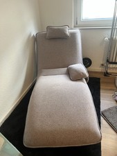 Liegesessel lila grau drehbar - liegesessel,